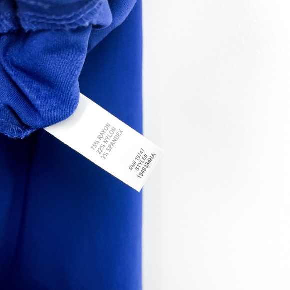Counterparts Royal Blue Ladies Pants - Picture 11 of 12
